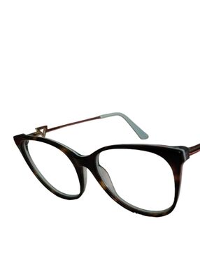 Tortoiseshell Cat-Eye Women's Eyeglasses - Brown